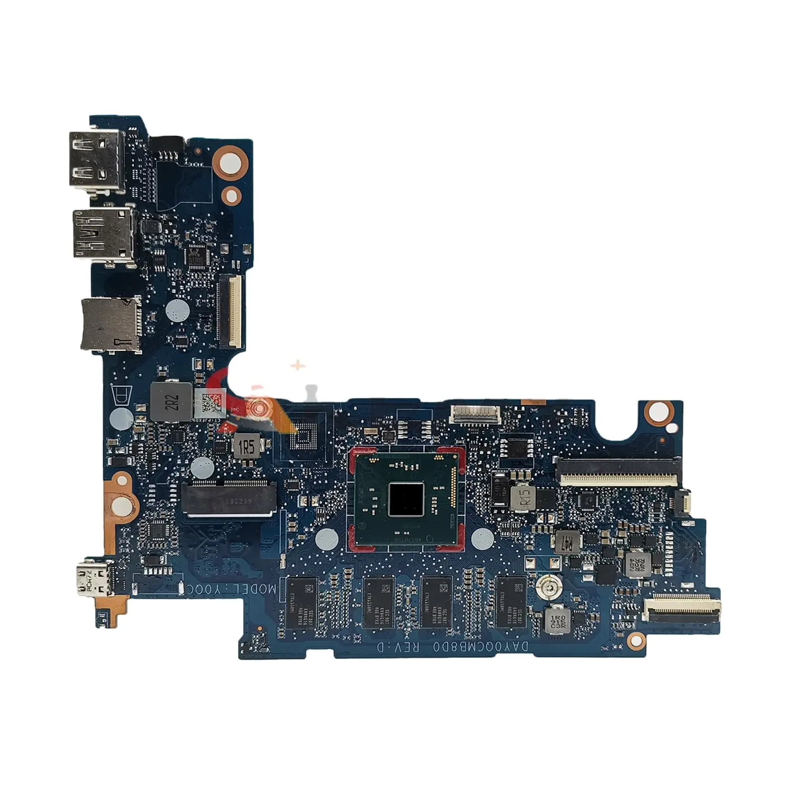 Placa mãe para hp stream 11-ak y0qc, placa mãe intel atom x5 e8000 ddr4 4gb ram 32gb emmc pijama