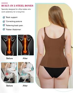 Cintura da allenamento in vita per donna uomo dimagrante cintura dimagrante per il corpo Shaper - Product Image 3