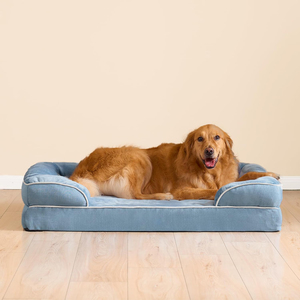 Cama para Perro Cozy Bolster, Color Rosa, Extra Grande, Varios Tamaños, Felpa Corta, Ortopédica, Rectangular, Impermeable - Product Image 5