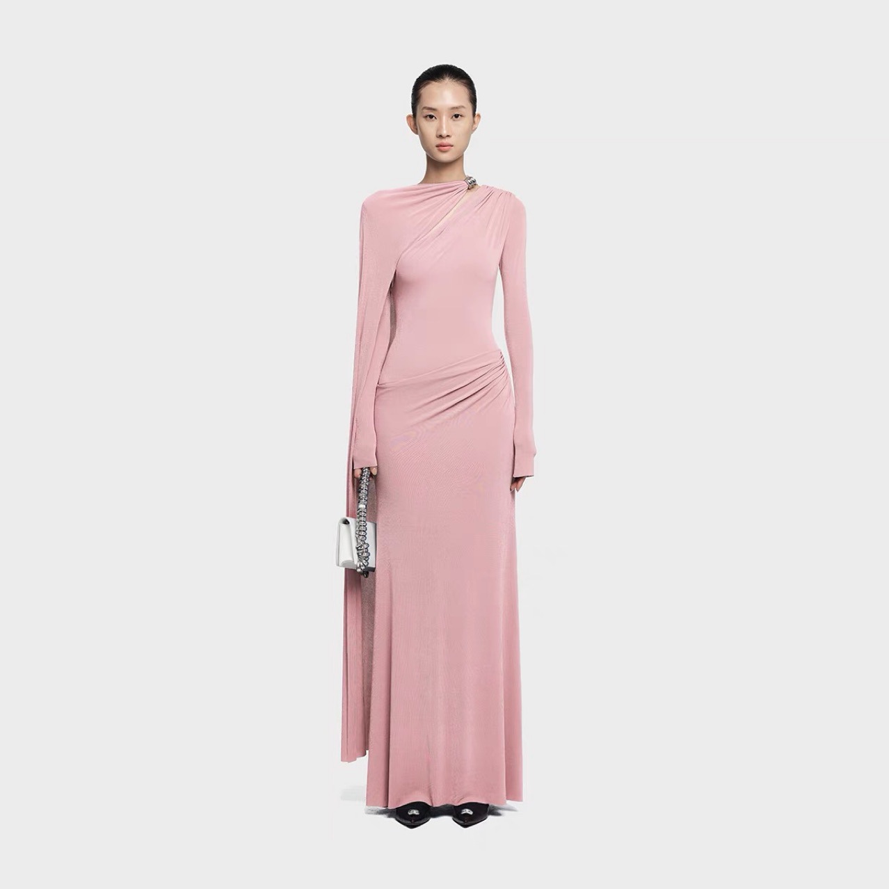 long sleeve modest wedding dress A Line Modest Long Sleeves Wedding Dress Vintage Bridal Gown WD793 US10 / Custom Color