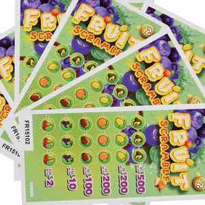 Tarjetas de Raspar con Diseño de Juego 'Encuentra la Igual', 5 Oportunidades de Ganar, Tamaños Personalizados, Logotipo, Impresión Digital, Boletos de Juego - Product Image 3