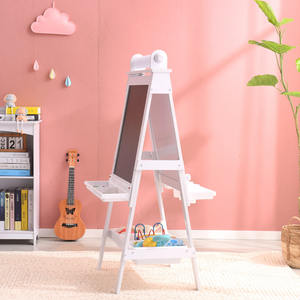 لوح رسم خشبي من إيدولاند ذو وجهين قابل للتعديل، لعبة رسم تعليمية مبكرة للأطفال - Product Image 3