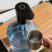 Pompa Dispenser Air Elektrik XHB SP-05 High Flow 3-4L/Menit USB-C Isi Ulang Portabel untuk Galon 5 Liter OEM Grosir