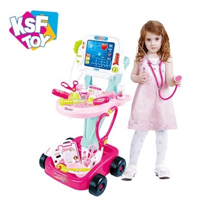 semblant jouer infirmière rôle jeu musique lumière en plastique <span class=keywords><strong>docteur</strong></span> <span class=keywords><strong>chariot</strong></span> <span class=keywords><strong>jouet</strong></span> kits médicaux <span class=keywords><strong>docteur</strong></span> jouets pour enfants - Product Image 1