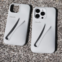 Coque de téléphone 3D en silicone scintillant, étanche, antichoc, compatible avec la charge sans fil
