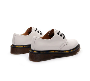 Botines de Moda para Mujer, de Cuero Genuino, Tacón Grueso, Punta Redonda, Tallas Grandes, Suela Gruesa, Zapatos para Caminar, para Oficina y Universidad - Product Image 6
