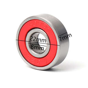 Qualitäts sicherung 8 X22X7mm Skateboard Lager Deep Groove Kugellager für Rollschuhe und Skateboard - Product Image 4