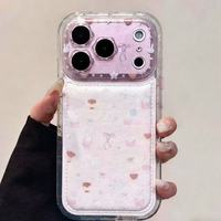 Coque de téléphone Rabbit Bear pour iPhone 17 PROMAX - Nouveau modèle pour 17PRO/15/14, coque souple 13 12 11