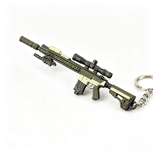 Popular Mini Escopeta de Juguete de 6cm/9cm con Acción de Bomba, Modelo de Aleación, Colgante para Llavero, para Colección de Cosplay - Product Image 5
