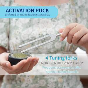 Özel alüminyum alaşım <span class=keywords><strong>Tuning</strong></span> çatal 128HZ 136.1HZ 384HZ çakra ses şifa yeni YC-01 enstrüman aksesuarları - Product Image 4