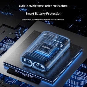 Kewig - Gestor de Baterías Inteligente de Aleación de Aluminio para Motocicletas, 12 V, para Baterías de Plomo-Ácido y Litio-Fosfato, con Varios Chips - Product Image 5