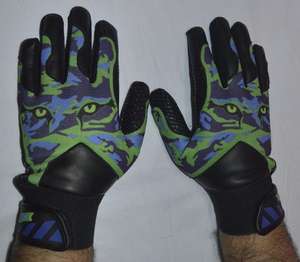 Guantes de bateo de béisbol de cuero PU personalizados profesionales de alta calidad con diseño de sublimación - Product Image 5