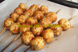 Machine à fabriquer des brochettes de viande commerciales/machine à fabriquer des brochettes de lampe de calmar de bœuf/machine à fabriquer des brochettes de shish <span class=keywords><strong>kebab</strong></span> - Product Image 5