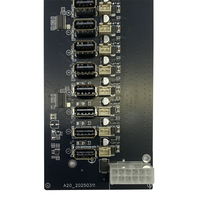 Carte mère de concentrateur USB 20 ports avec contrôle de groupe, châssis PCBA et circuit de transmission de données