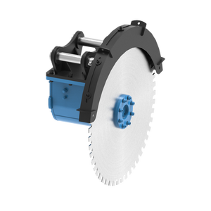 Hoja de sierra flexible de diamante sintético YS-20SS con suministro puntual, función de funcionamiento bidireccional, sierra para roca para excavadoras, herramientas para obras viales - Product Image 2