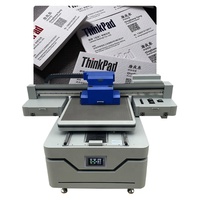 Acrylglas UV-Flachbett-Digitaldrucker CCD-Plotter Automatischer Tintenstrahldrucker Industrieller CMYKW+V Kartendrucker 600x900mm