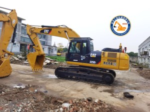 Excavadora de cadenas CAT 325DL original usada, maquinaria de construcción con orugas y motor en excelentes condiciones - Product Image 2