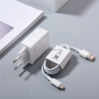 Pour Xiaomi Chargeur rapide USB 33W Chargeur de téléphone portable Adaptateur secteur USB 33W avec câble USB Type C