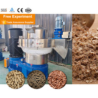 Poêle à bois granulés faisant la machine moulin à granulés de balle de riz