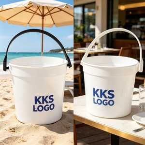 Cubos de Plástico Reutilizables de 32oz en Amarillo, Blanco, Azul y Morado con Asa para Cerveza, Ron, <span class=keywords><strong>Vodka</strong></span> y Otras Bebidas - Product Image 2