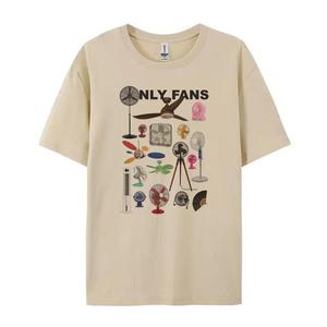 Only Fans Camisetas divertidas Mujeres Vintage Moda Streetwear Camiseta gráfica Manga corta Humor Camisetas Unisex Y2k Ropa estética - Product Image 5