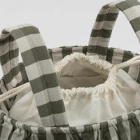 Sac de rangement personnalisé pour poussette, sac à couches suspendu en toile pour lingettes, biberons et jouets, cadeau de naissance