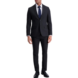 Blazer de mode <span class=keywords><strong>italien</strong></span> pour hommes ensemble de deux pièces pour mariés smoking respirant imperméable décontracté d'affaires haut de gamme exquis pour hommes - Product Image 3