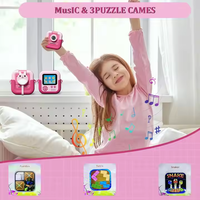 Harga Pabrik Kamera Instan Anak M8 dengan Zoom Digital 10X, Layar 2.4 Inci, Kamera Digital untuk Kesenangan, Mendukung OEM ODM