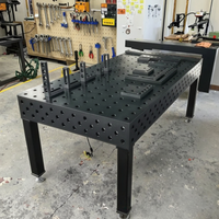 Table de soudage 3D XINTIAN D16D28 en fonte nitrurée, plateforme modulaire de soudage, kit de gabarits et de pinces pour la fabrication de soudures métalliques