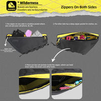 Rhinowalk 2.9l Vélo Triangle Cadre Sac Vélo Touring Vélo De Route Plein Cadre Bikepacking Commuting Pack - Wilderness Series