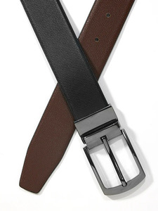 Cinturón de Cuero Genuino para Hombre, Casual, con Hebilla Metálica de Primera Calidad, Correa Ajustable y Duradera para Jeans y Oficina, en Oferta - Product Image 3