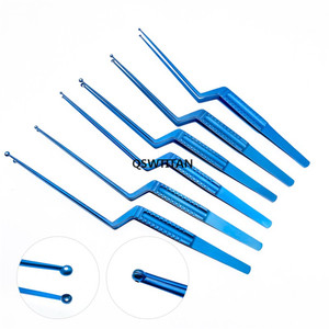 Forceps <span class=keywords><strong>de</strong></span> extracción microtumoral, pinzas <span class=keywords><strong>de</strong></span> agarre tumoral, anillo para cabeza, instrumentos <span class=keywords><strong>de</strong></span> Cirugía <span class=keywords><strong>de</strong></span> Neurocirugía <span class=keywords><strong>de</strong></span> titanio - Product Image 2