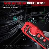 Comprobador de cables de red HT800A/B, probador de cables RJ11 RJ45 Cat5 Cat6 para equipo de prueba, buscador de línea, rastreador de cables