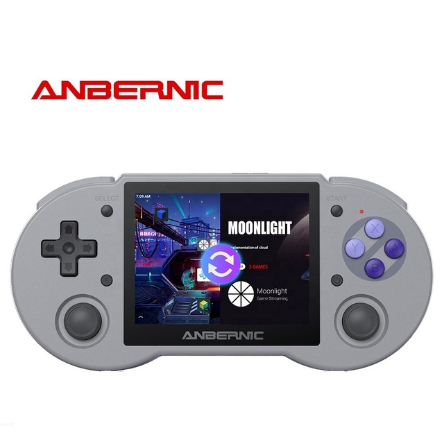 Anbernic Rg353p Retro Handheld Video Game Console 3.5-inch Ips Screen Dual Os System Rk3566 Hd 5g Wifi Games Player