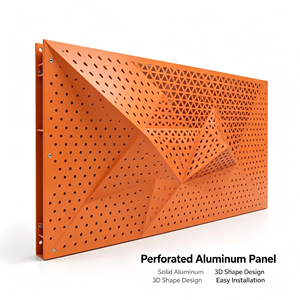 Panel de Fachada Perforado 3D Personalizado, Revestimiento Exterior para Edificios Comerciales, Sistema de Muro Cortina Decorativo - Product Image 4
