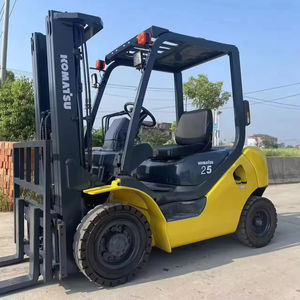 Chariot élévateur à fourche Komatsu TCM d'occasion, déplacement latéral, diesel, 2,5/3/4/5/6 tonnes, Komatsu FD25 FD30 FD50, diesel, poids lourd, prix bas - Product Image 1