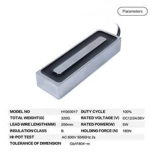 Landa h1003017 nam châm sản phẩm 30kg dài hình chữ nhật châm điện - Product Image 6