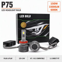 Phares de voiture H7, ampoules LED H4 Focos, globes LED CSP 3570, H1 H3 H7 H11 9012 9005 9006, ampoule de phare LED pour Fiat pour Vios