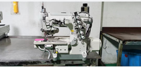 Machine à coudre à entraînement direct W600 avec coupe-fil automatique, coupe-fil gauche, point de recouvrement, point de surjet, ourlet, moteur manuel, neuf