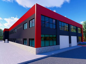 בית חרושת פלדה להוריקן ערכת בניין מתכת מחסן תעשייתי סדנאות ומחירי מפעלים על מבנה פלדה - Product Image 5