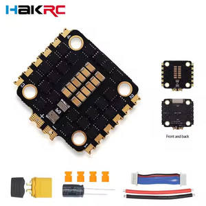 Contrôleur de vitesse brushless 4-en-1 JQJ HAKRC BLHeli 32 3B 40A/45A 6S pour quadricoptère avec DShot600 300 <span class=keywords><strong>Galvano</strong></span>, accessoires DIY - Product Image 1
