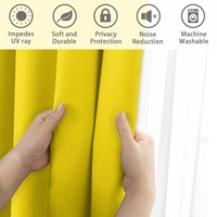 Rideau occultant en polyester recyclable imprimé numériquement avec le drapeau national de Niue, protection solaire et thermique pour fenêtre