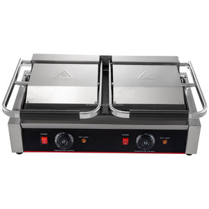 Commerciële Sandwich <span class=keywords><strong>Panini</strong></span> Pers <span class=keywords><strong>Grill</strong></span> 2X1800W Dubbele Platte Platen Elektrische Sandwich Brood Broodrooster Machine Tosti Maker - Product Image 4