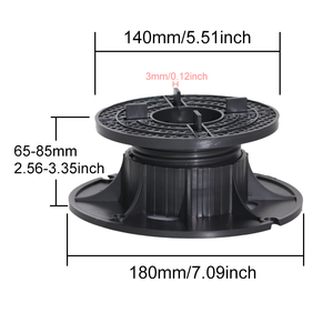 JNZ-Accesorios de suelo, superventas, pavimentadora ajustable de autonivelación, soporte de pedestal de plástico - Product Image 3