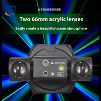 Projecteur laser rotatif LED 36W, stroboscope 3 en 1, lumière disco, télécommande DMX, DJ, bar, club, fête, mariage, effet de lumière de scène de Noël