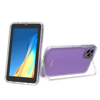7 pouces pour tablette PC Android 10 avec processeur Quad Core 1.8GHz 1GB/16G ROM HD IPS Display Dual Camera 3G Business Use PU Case