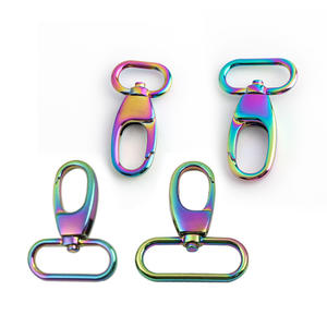 38Mm Riem Sterke Regenboog Sleutelhanger Hk Metalen Ronde Oog Draaibare Snap Kreeft Gesp Haak Gesp Accessoires Voor Portemonnee Tassen <span class=keywords><strong>Hardware</strong></span> - Product Image 1