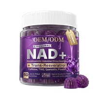 Gummies sans sucre NAD+ OEM/ODM pour adultes – Soutien anti-âge, réparation cellulaire et stimulation de la vitalité – Végétalien