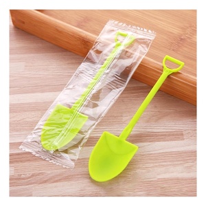 En forma <span class=keywords><strong>de</strong></span> corazón Stock Barato Iindividual Embalaje Compostable Pequeñas <span class=keywords><strong>cucharas</strong></span> <span class=keywords><strong>de</strong></span> plástico PP Desechables Helado Pastel Cuchara <span class=keywords><strong>de</strong></span> <span class=keywords><strong>postre</strong></span> - Product Image 6