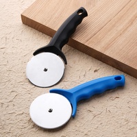 Coupe-pizza semi-circulaire pliable en acier inoxydable, coupe-herbes, grand couteau à trancher multifonctionnel, outils de pâtisserie
